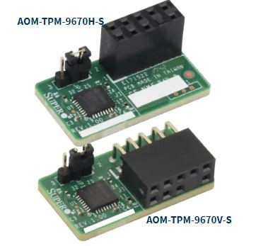 Supermicro SPI Capable Horizontal TPM 2.0 Provisioned for Server