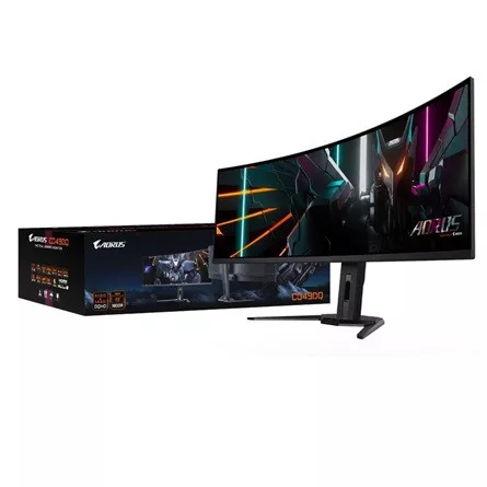 GIGABYTE OLED Monitor 49" AORUS CO49DQ 5120x1440, 2xHDMI/Displayport/4xUSB
