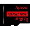 Apacer MicroSD kártya - 128GB microSDXC UHS-I Class10 V10 A1 (R/W: 100/10 MB/s) + adapter