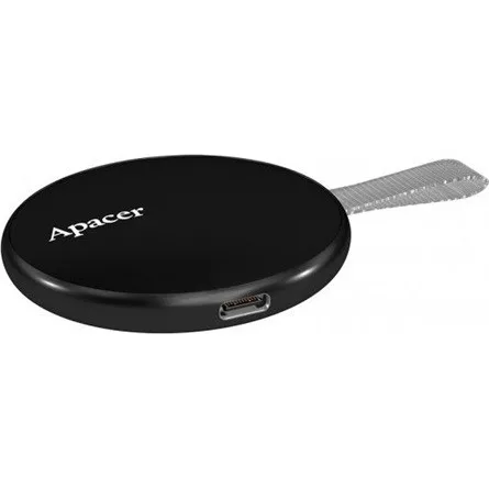 Apacer Külső SSD 256GB - AS725 (USB3.2 Type C, R/W: 1000 MB/