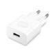 HUAWEI HW-090200EH0 hálózati töltő USB aljzat 10W, gyorstöltő, FEHÉR