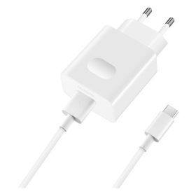   HUAWEI hálózati töltő USB aljzat 18W, gyorstöltő + AP51 Type-C kábel, FEHÉR