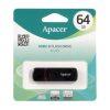Apacer Pendrive - 64GB AH333 (USB2.0, Fekete)