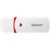 Apacer Pendrive - 64GB AH333 (USB2.0, Fehér)