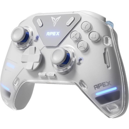 Flydigi Apex 4 Bluetooth / USB / vezeték nélküli gamepad játékvezérlő fehér