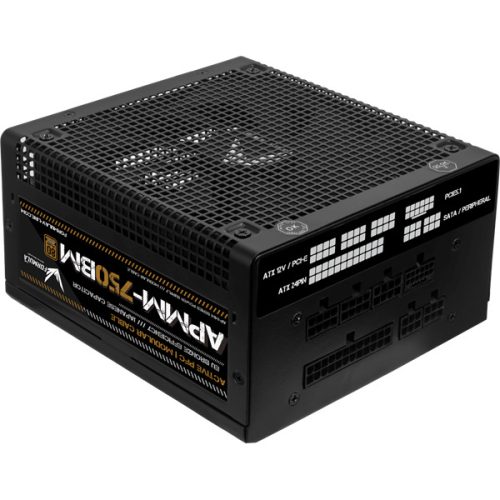 Formula Tápegység 750W - APMM-750BM (80 Plus Bronze, ATX3.1/PCIe 5.1, Aktív PFC, 14cm, Full Moduláris)