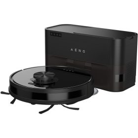   Aeno Robot Cleaner w/Dust Collector, black, 2in1 and dust tank, 4000pa, 3200mAh battery