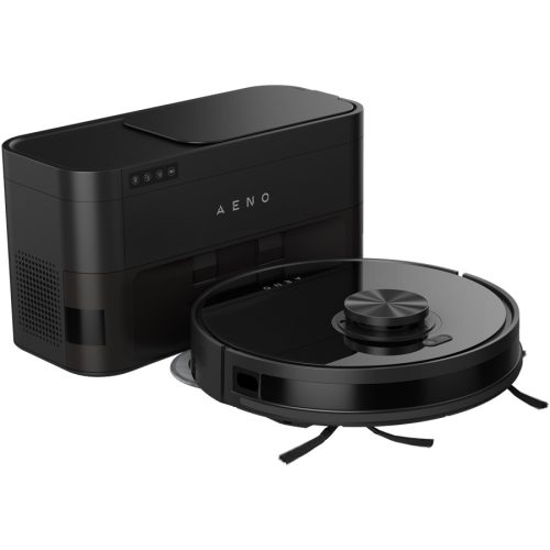 Aeno Robot Cleaner w/Dust Collector, black, 2in1 and dust tank, 4000pa, 3200mAh battery