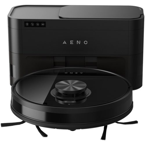 Aeno Robot Cleaner w/Dust Collector, black, 2in1 and dust tank, 4000pa, 3200mAh battery
