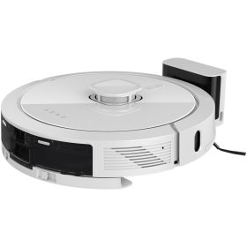   Aeno Laser Robot vacuum cleanerwith 5200 mah battery .2 in1 water tankand dustbin,300mi dustbin,300ml waterank,suction4000pa.