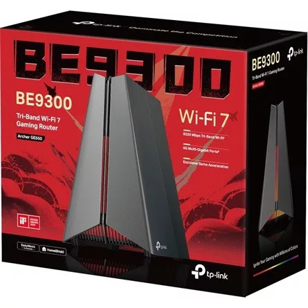 TP-LINK Archer GE550 BE9300 Tri-Band Wi-Fi 7 Gaming Router