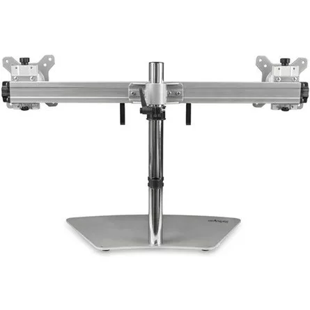 StarTech DUAL-MONITOR STAND - HORIZONTAL FOR UP TO 24IN MONITORS - SILVER