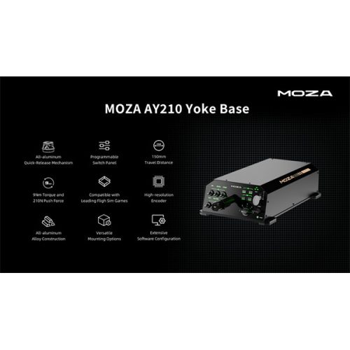 Moza Racing kiegészítő - AY210 YOKE Bázis (9 Nm)