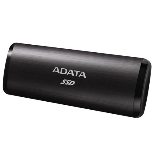 ADATA Külső SSD 256GB - SE760 (USB3.2 Type C, R/W: 1000/800 MB/s, Fekete)