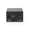 Nedis ASPL2512BK digitális audio splitter, TosLink be - 2x TosLink kimenet