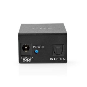   Nedis ASPL2512BK digitális audio splitter, TosLink be - 2x TosLink kimenet