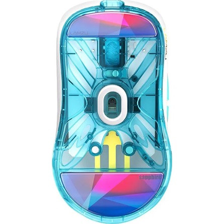 LAMZU Atlantis OG V2 Sapphire egértalp kék-rózsaszín