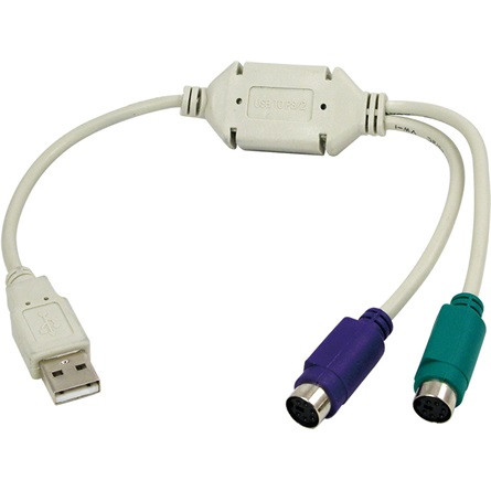 LogiLink ADA LogiLink AU0004A USB - PS/2 adapter