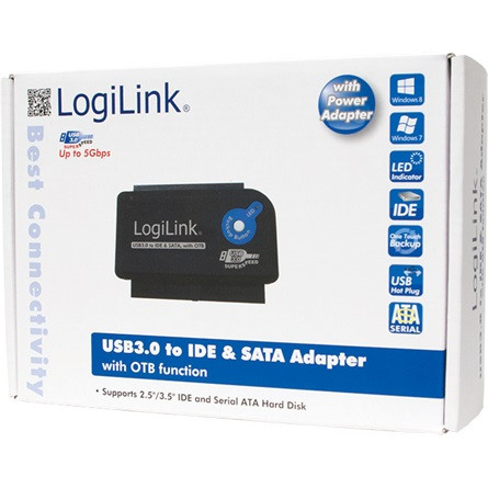 LogiLink USB 3.0 to IDE & SATA Adapter  OTB-vel