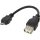 LogiLink ADA LogiLink AU0030 USB2.0 microB apa - USB2.0-A anya adapter