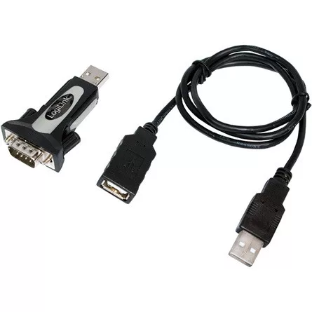 LogiLink USB-A 2.0 -> Serial RS-232 M/M adapter