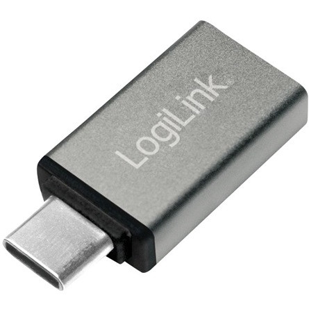 LogiLink USB-C -> USB-A 2.0 M/F adapter szürke