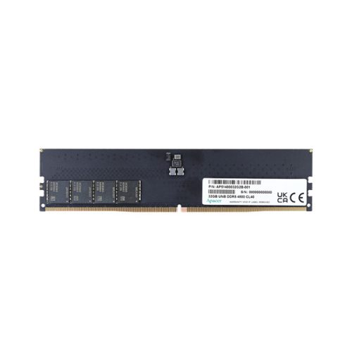 Apacer Memória Desktop - 8GB DDR5 (4800MHz, CL40, 1.1V, BULK)
