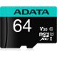 A-Data ADATA 64GB Premier Pro microSDXC/SDHC UHS-I U3 Class 10(V30S) memóriakártya