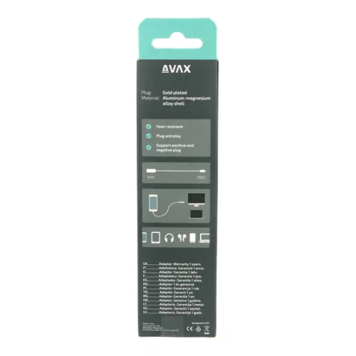 AVAX ADA AVAX AD605 CONNECT+ Type C 3.1-Display port 1.2 adapter