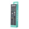 AVAX KAB AVAX CB603B POWER+ LED Type C-Type C 140W gyorstöltő, sodorszálas kábel, 5A, fekete - 1m - Dobozsérült termék