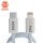 AVAX KAB AVAX CB611LB MAGNETY 27W USB-C - LIGHTNING mágneses gyorstöltő kábel, fonott, világoskék - 1m