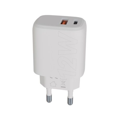 AVAX CHG AVAX CH312W SPEEDY Hálózati fali töltő USB A + Type C, 12W