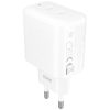 AVAX CHG AVAX CH602W SPEEDY+ 2x Type C  (PD) 45W gyors hálózati töltő, fehér