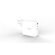 AVAX CHG AVAX CH921W PRIME 140W GaN gyors hálózati töltő 2x Type C (PD 3.1)+USB A 30W, fehér