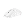 AVAX MOU AVAX LW01 PAW3327 RGB gamer egér, fehér