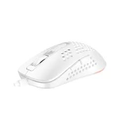 AVAX MOU AVAX LW01 PAW3327 RGB gamer egér, fehér