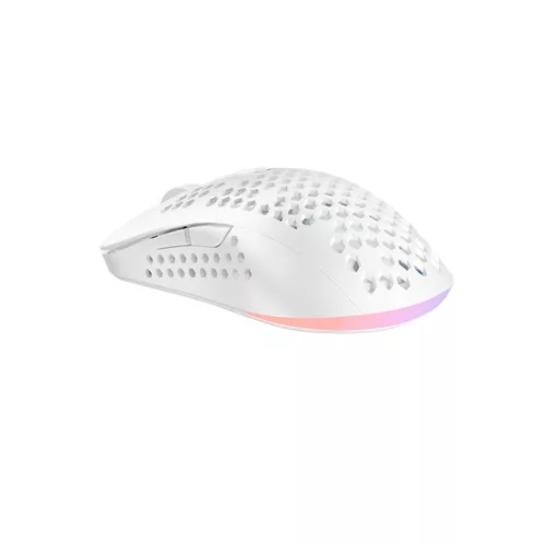 AVAX MOU AVAX LW01 PAW3327 RGB gamer egér, fehér