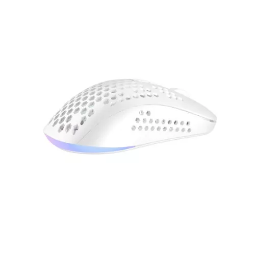 AVAX MOU AVAX LW01 PAW3327 RGB gamer egér, fehér