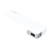 AVAX CHG AVAX PB106W LEISURE PD/Type-C 30W+QC 18W gyorstöltő Powerbank 15.000mAh, fehér - Dobozsérült termék