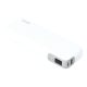 AVAX CHG AVAX PB106W LEISURE PD/Type-C 30W+QC 18W gyorstöltő Powerbank 15.000mAh, fehér - Dobozsérült termék