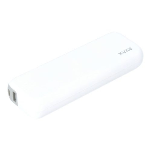 AVAX CHG AVAX PB106W LEISURE PD/Type-C 30W+QC 18W gyorstöltő Powerbank 15.000mAh, fehér - Dobozsérült termék