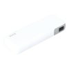 AVAX CHG AVAX PB106W LEISURE PD/Type-C 30W+QC 18W gyorstöltő Powerbank 15.000mAh, fehér - Dobozsérült termék
