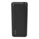 AVAX CHG AVAX PB202B VITALITY PD/Type C 65W+QC 18W gyorstöltő Powerbank 20.000mAh, fekete - Dobozsérült termék