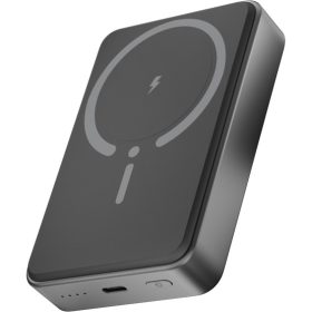   AVAX CHG AVAX PB300 FREELY 15W Mágneses Vezeték nélküli Powerbank 10.000mAh + 20W USB-C (PD3.0), fekete
