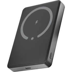   AVAX CHG AVAX PB600 FREELY+ 15W Mágneses SLIM Vezeték nélküli Powerbank 10.000mAh + 20W USB-C (PD3.0), szürke