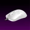 AVAX Vezetékes Egér - LW01 PAW3327 RGB Gamer, fehér