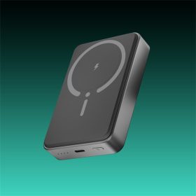   AVAX Powerbank Mágneses Vezeték nélküli USB-C 20W 10000mAh, fekete