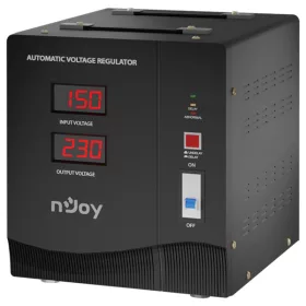   NJOY Toroid Transzformátor 3000VA - Alvis 3000 AVR (Kimenet: bekötős, LCD kijelző, indítás késleltetés)
