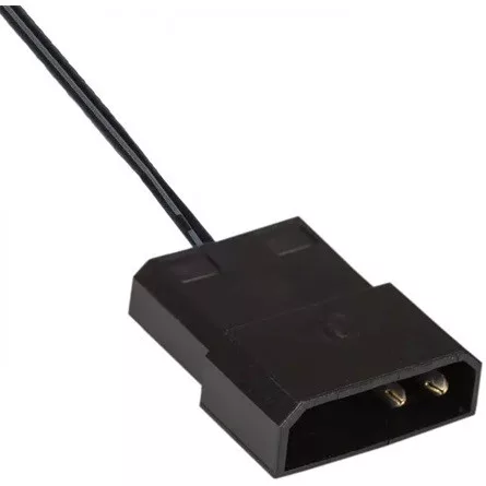 Akyga 12cm (120mm) MOLEX 33 LED ventilátor, zöld - AW-12E-BG