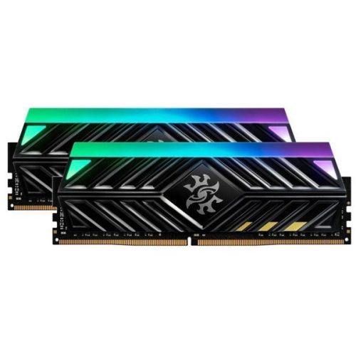 ADATA Memória Desktop - 32GB KIT DDR4 XPG SPECTRIX D41 (2x16GB, 3200MHz, CL16, 1.35V, hűtőbordás, RGB)